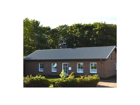 Das freistehende Ferienhaus.