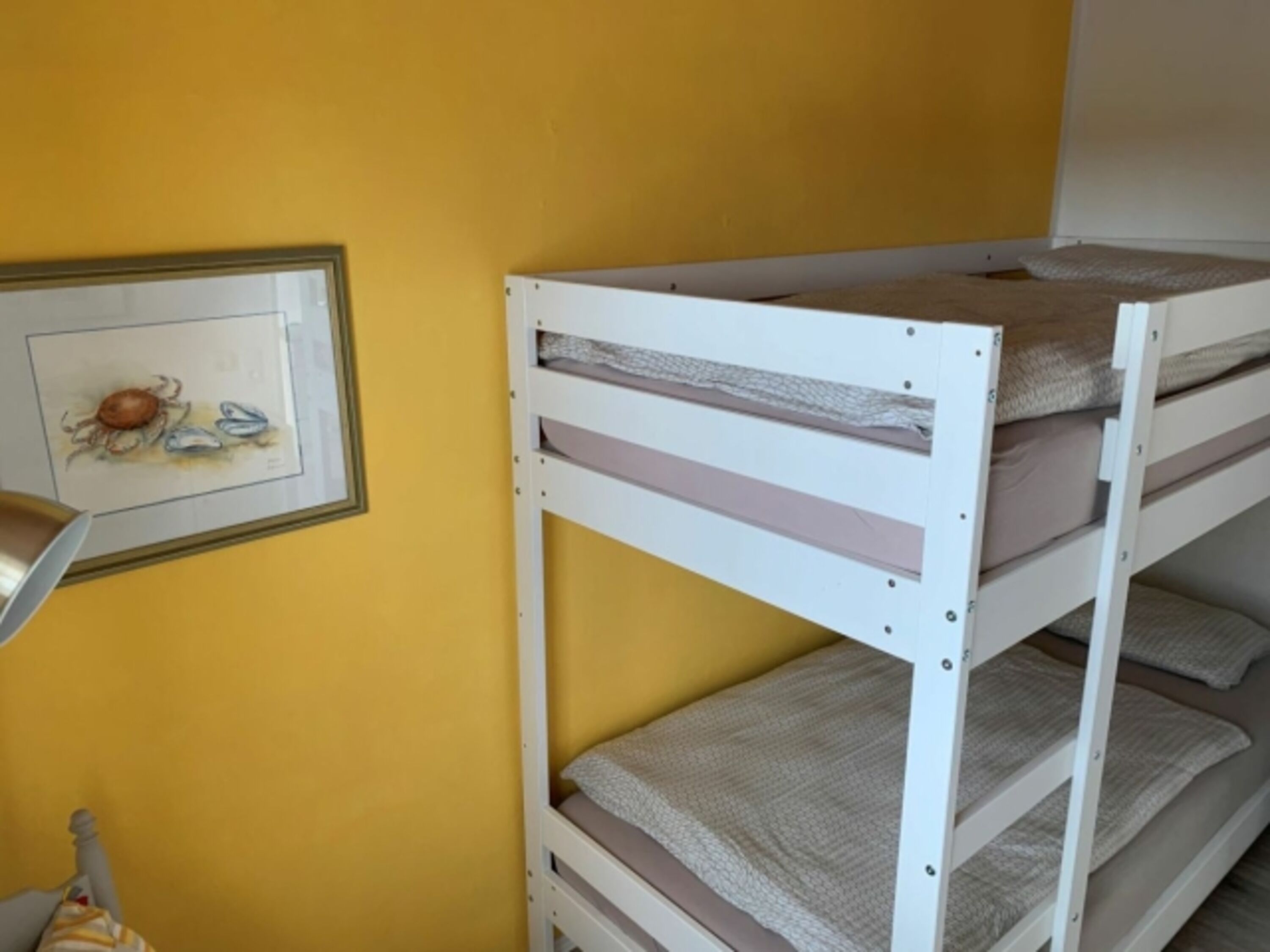 Das zweite Schlafzimmer.