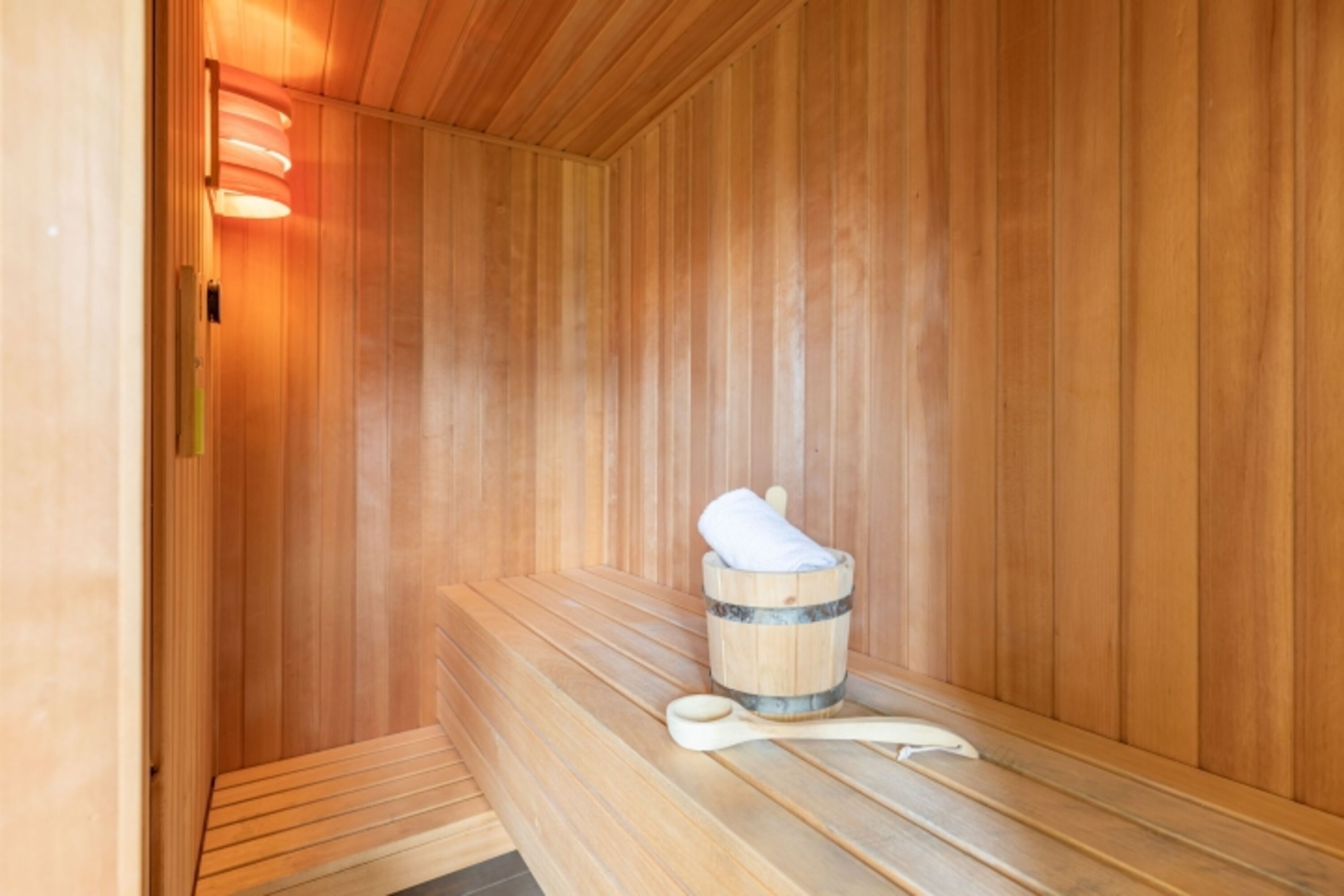 Schöne Sauna