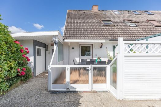 Sandloper - Kleine Terrasse, perfekt für laue Sommerabende
