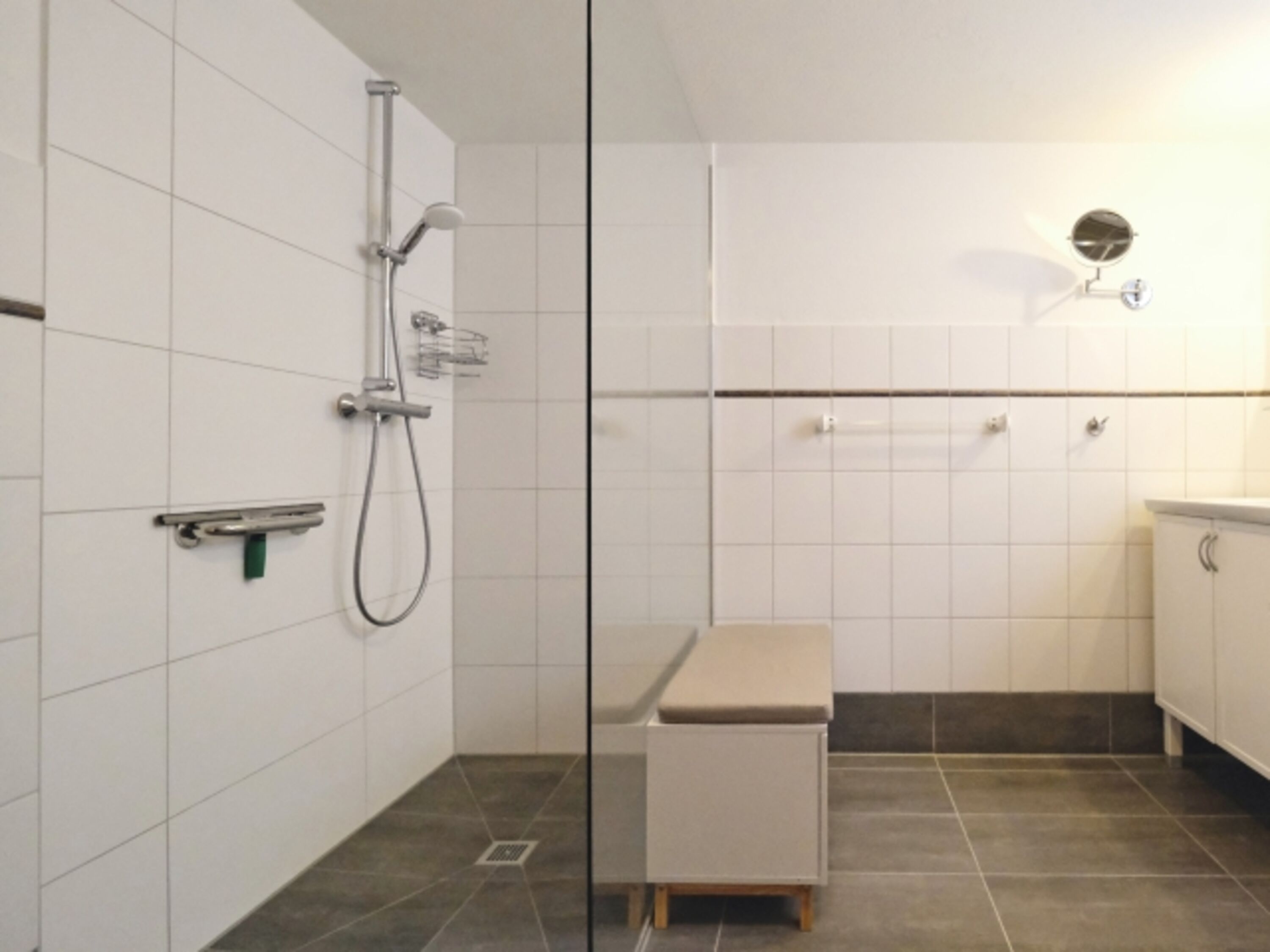 ebenerdige Dusche