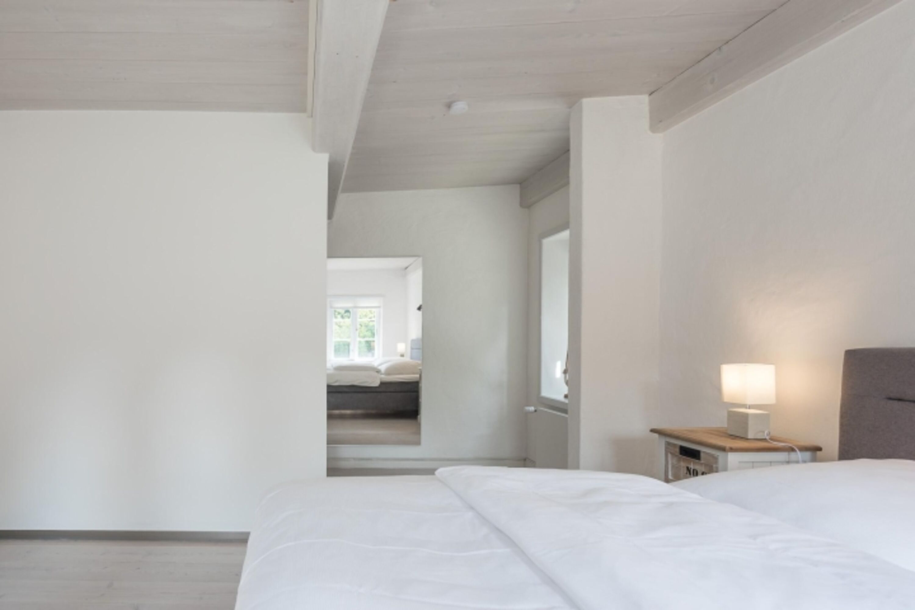 Eines der beiden Schlafzimmer 