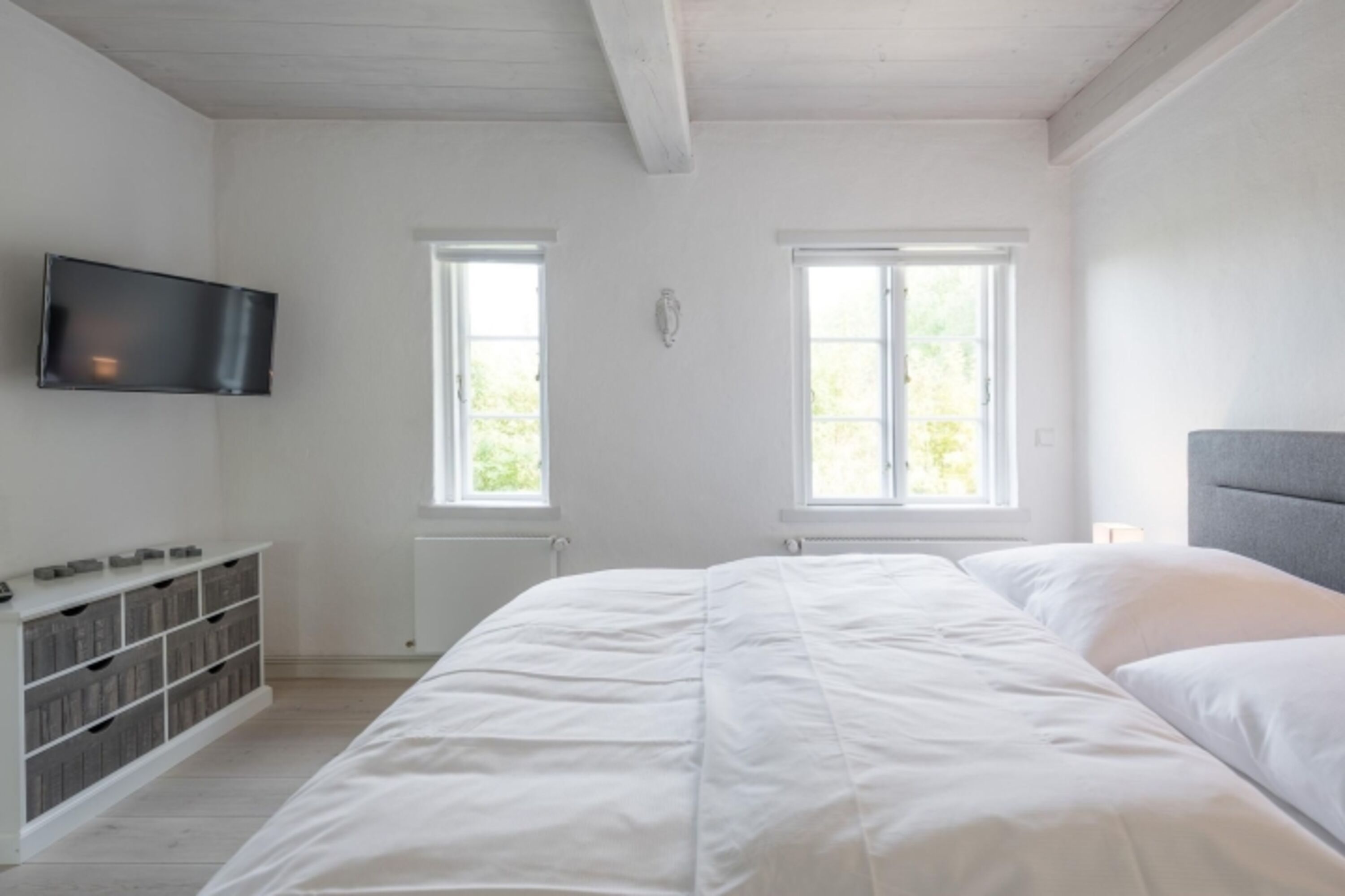 Eines der beiden Schlafzimmer 