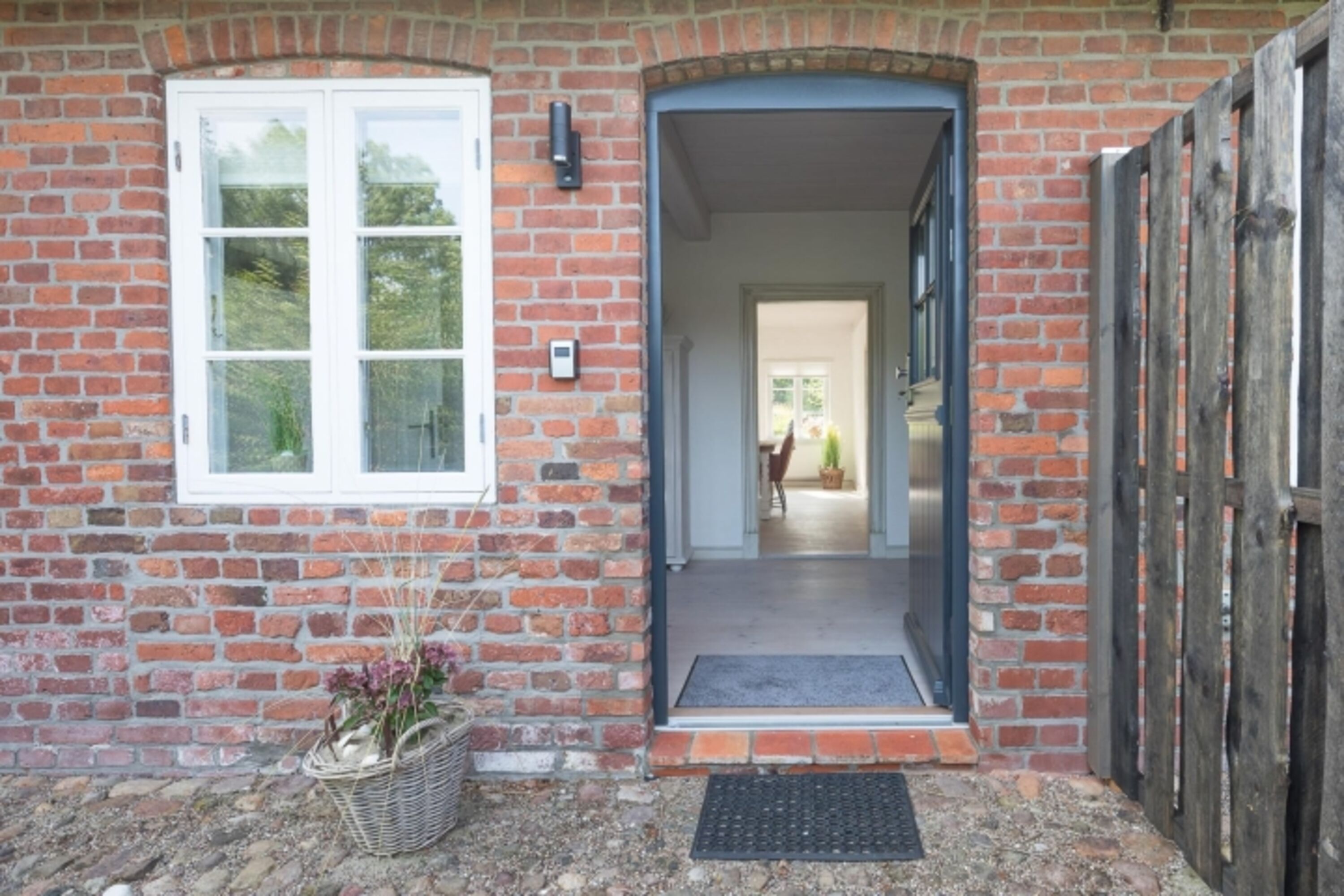 Eingangsbereich der stilvollen Ferienwohnung
