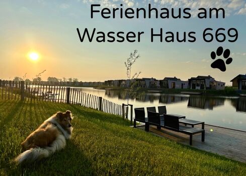 Ferienhaus am Wasser Haus 669 6P Reeve Meer Kampen NL Angeln ...