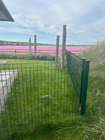 1,20m hoher Zaun um gesamten Garten