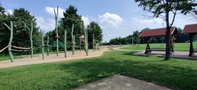 Kinderspielplatz am Fleesensee