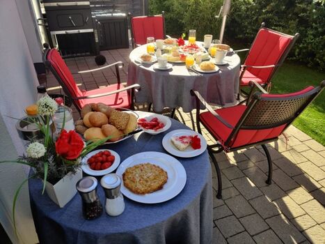 Ein gelungener Start in einen Urlaubstag auf der Südterrasse