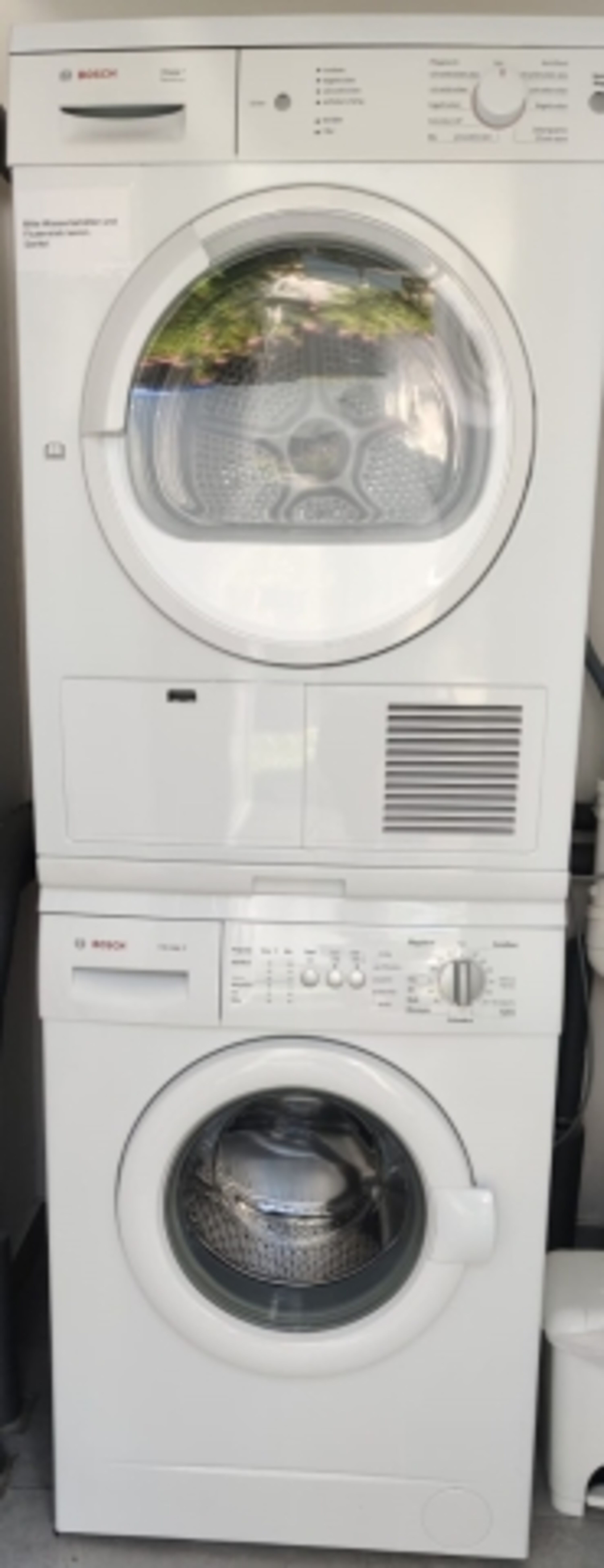 HWR mit Waschmaschine und Wäschetrockner