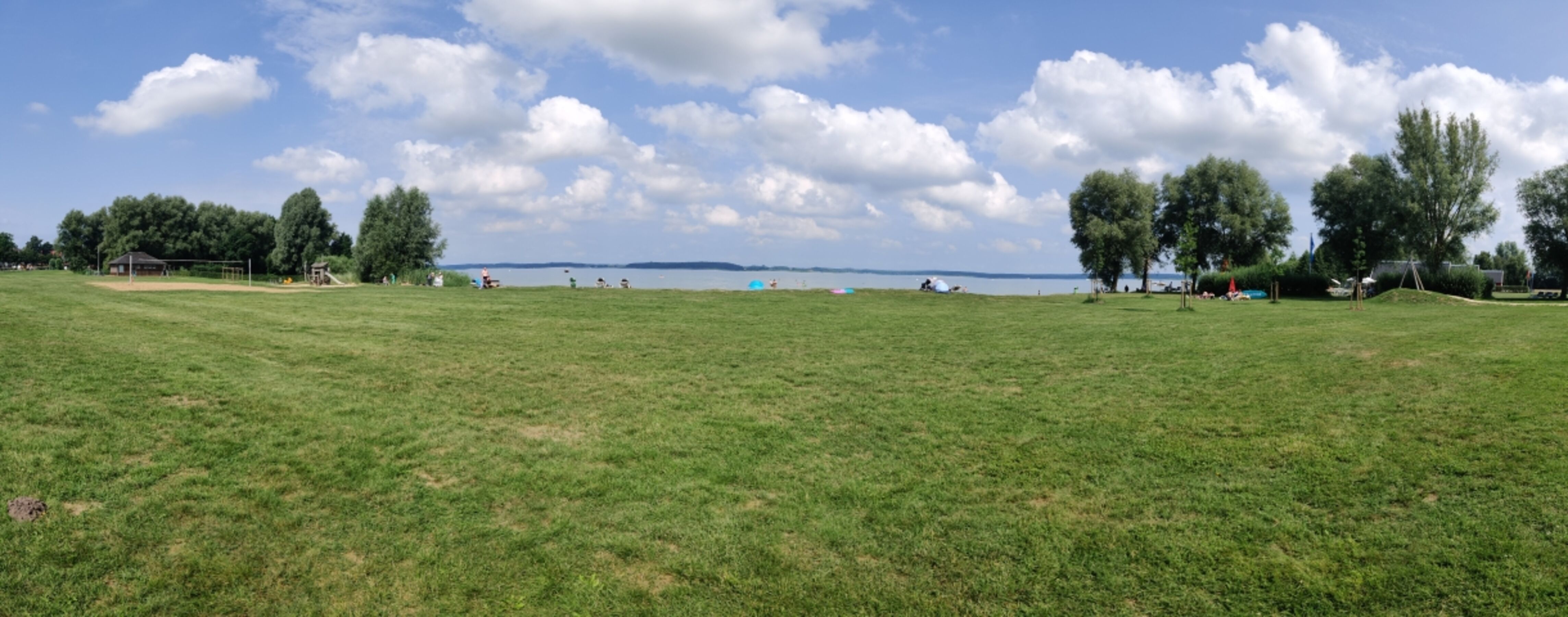 Liegewiese am Fleesensee