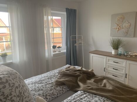 Das Schlafzimmer von Bude 6.