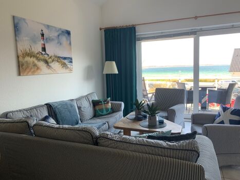 Blick auf den Strand von Holnis.