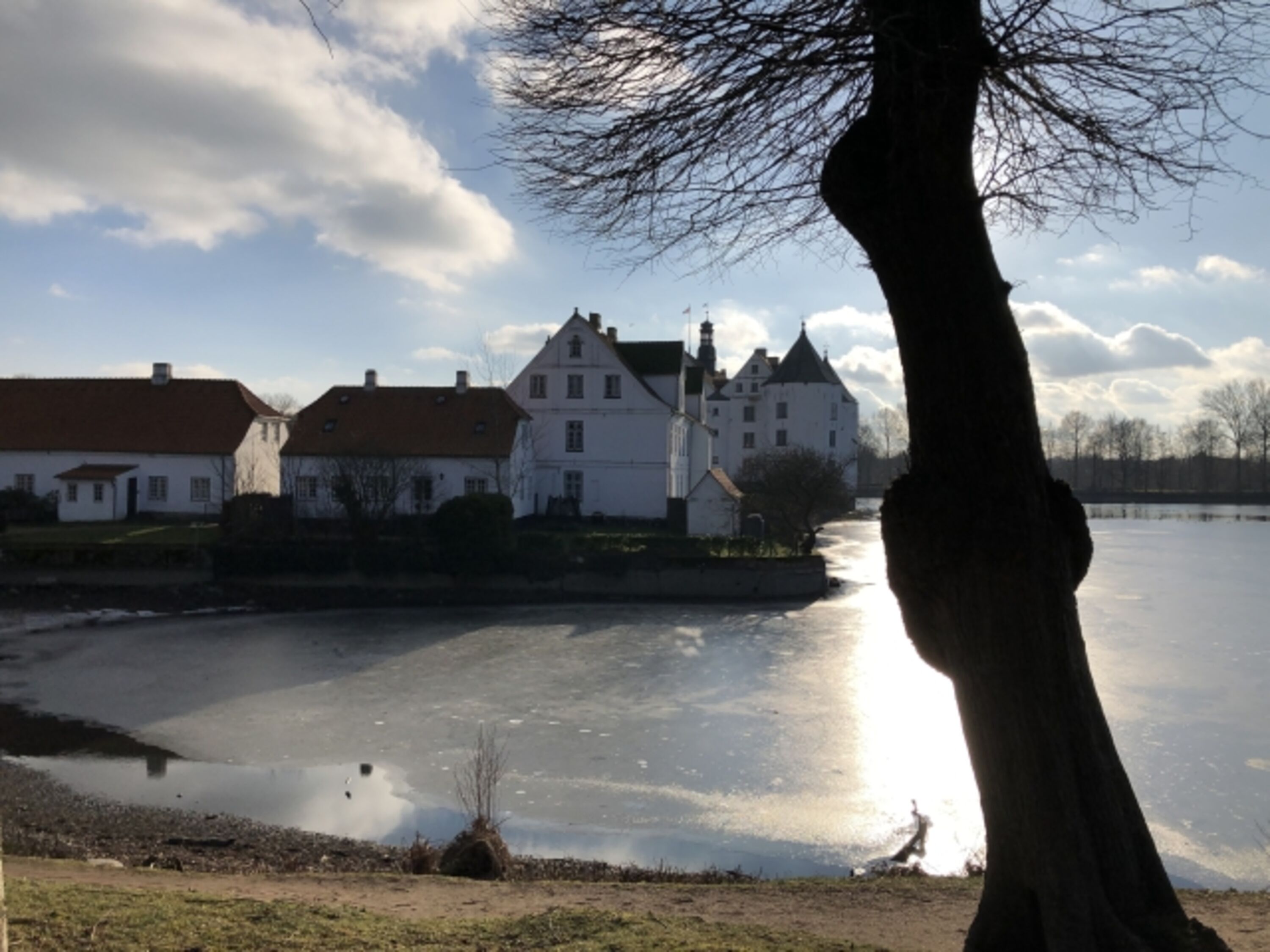 Das Glücksburger Wasserschloss.