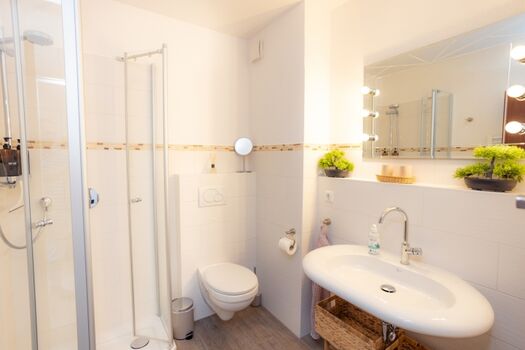 Das moderne Bad mit Handseife 