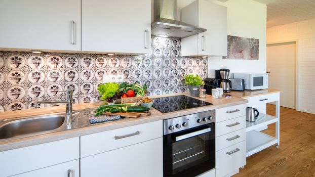 Moderne Küchenzeile