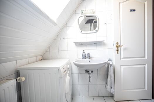 Großzügiger Waschplatz