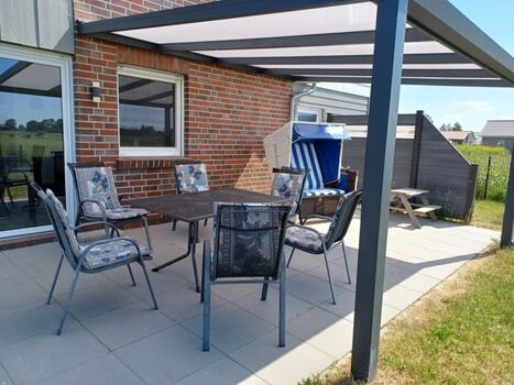 Herrlich entspannen auf der Terrasse