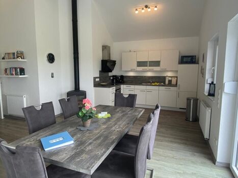 Schicker Essplatz für 6 Personen