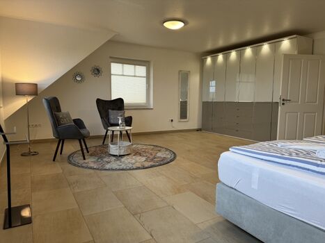 Schlafzimmer Gartenseite 