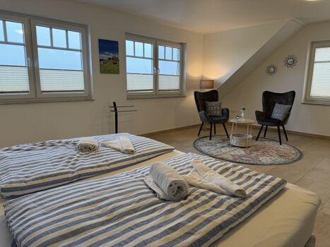 Schlafzimmer Gartenseite 