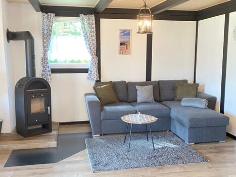 Wohnbereich Ferienhaus Jaa Watt