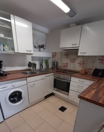 Küche mit allem was man braucht