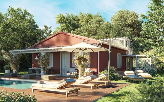 Romantisch Villa mit privat Pool und eing.Park