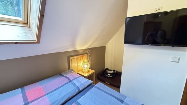 Platz für ein Hundebett