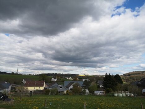 Aussicht von der Terrasse 