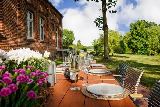 Auch außen wunderbar tafeln