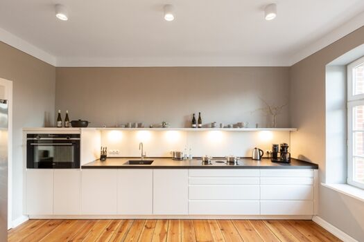 Schönes Design, höchste Qualität. Die Küche lässt keine Wünsche offen.