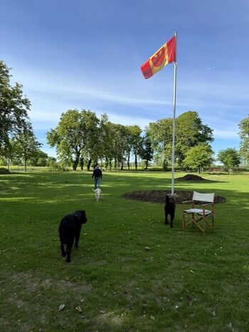 Ein 16.000qm großer Park (1,2m hoch umzäunt) für Sie alleine