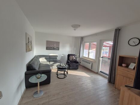 Wohnraum Ferienhaus Helmsand 3 Friedrichskoog Nordsee