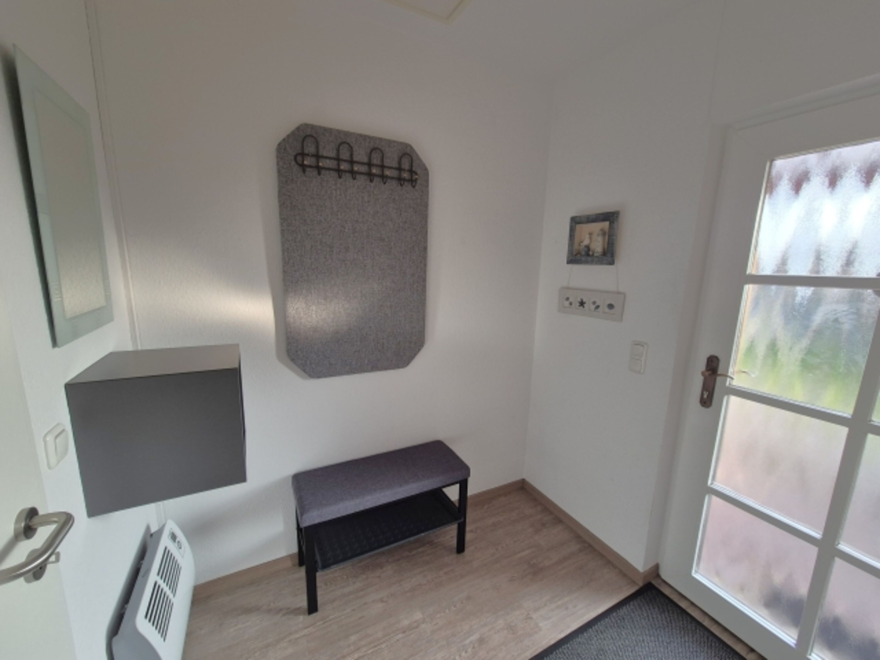 Garderobe Ferienhaus Helmsand 3 Friedrichskoog Nordsee