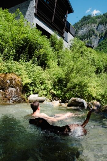 Einfach Abkühlen mit Hund