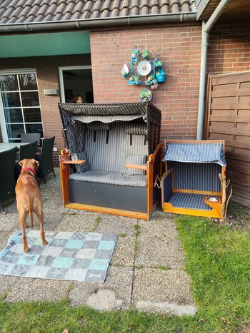 Strandkorb und Hundestrandkorb