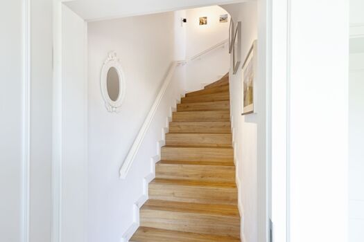 Treppe zum Appartement