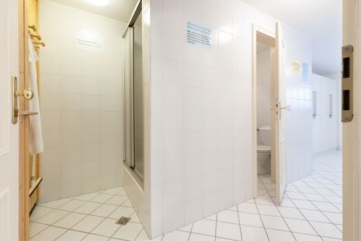 Gemeinschaftssauna im Keller