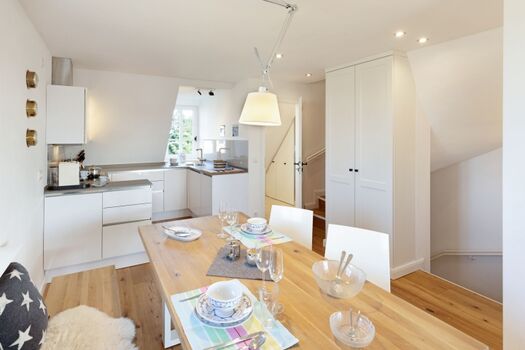 Essbereich und Küche