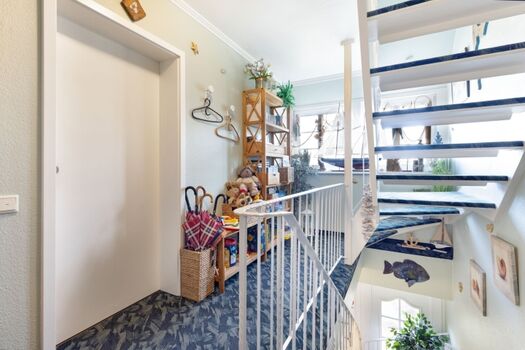 Treppenhaus des Appartementhauses