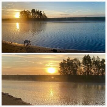 Sonnenaufgang in der Badebucht