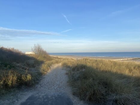 zu Fuss zum schönsten Strand Breskens