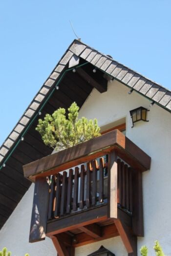 Zusätzlicher Balkon im Studio