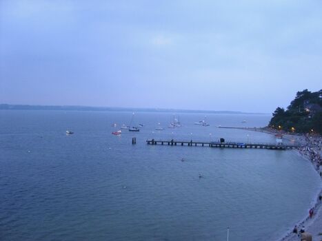 Blick aus der Ferienwohnung