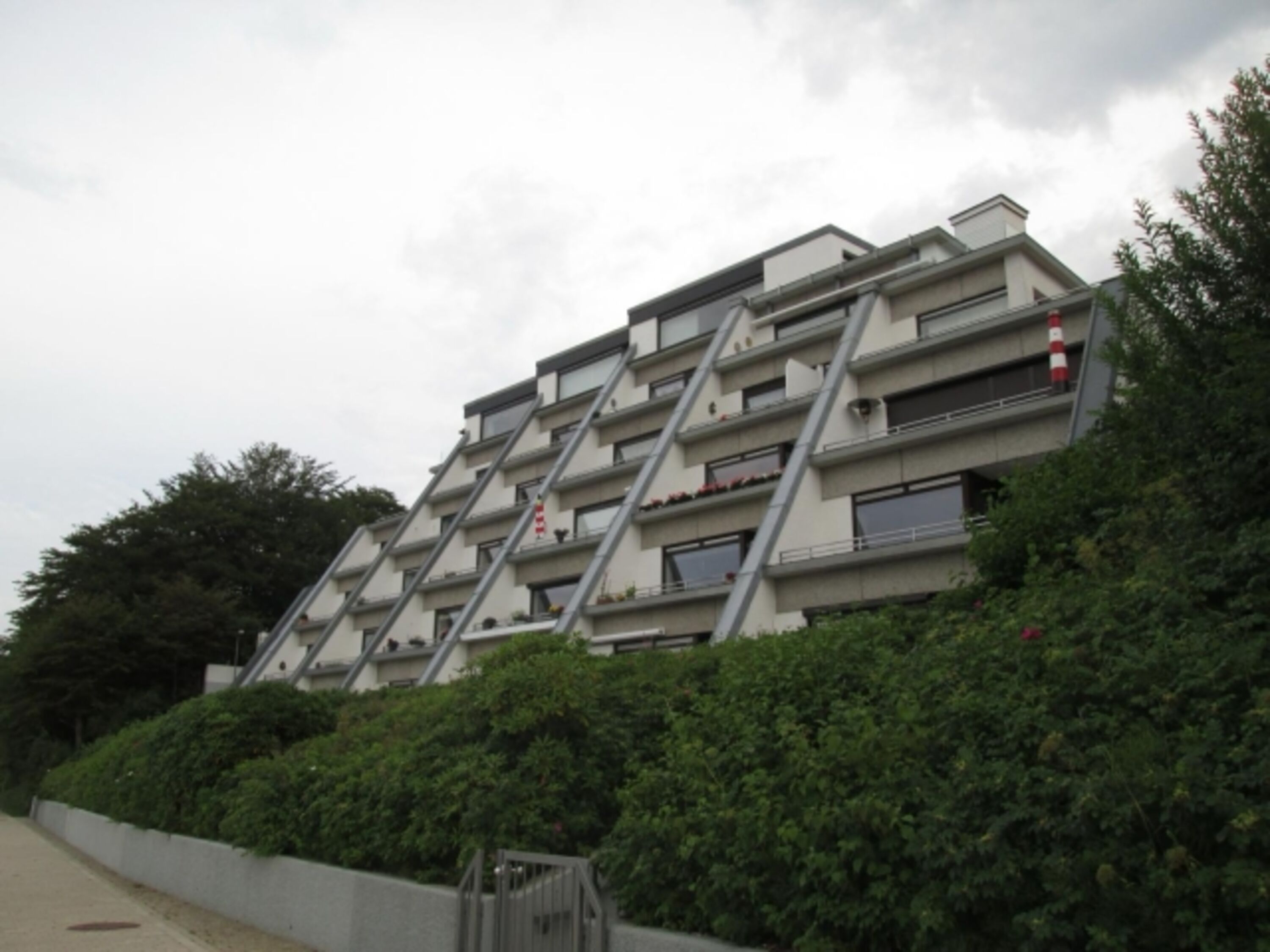 Das Ferienhaus direkt am Strand.