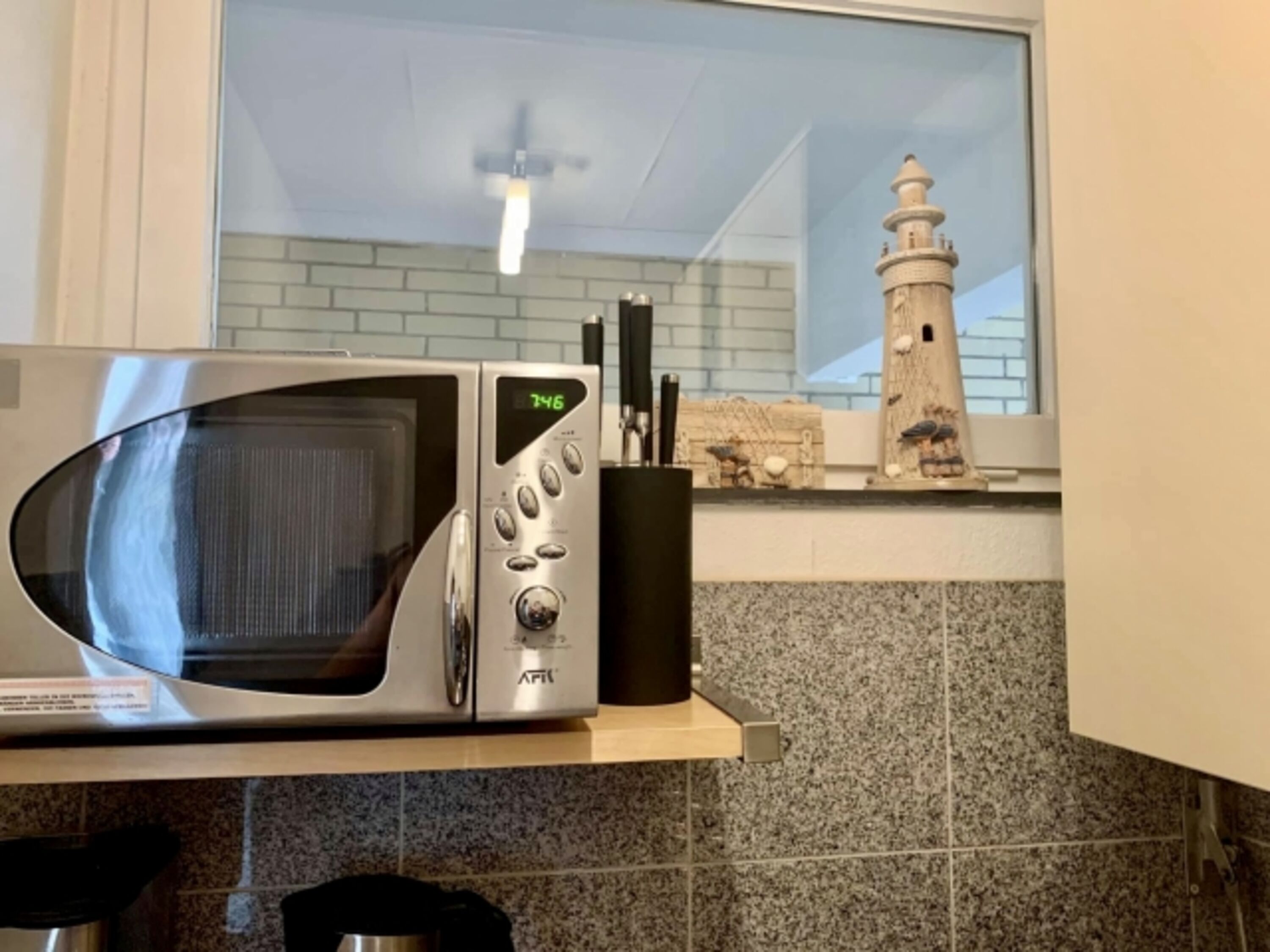 Küche mit Fenster