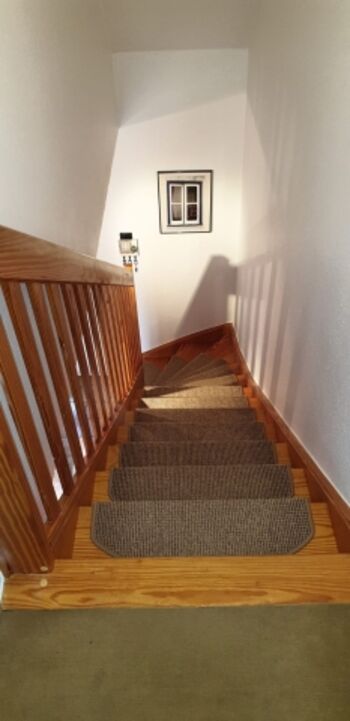 Treppe zu den Schlafzimmern 