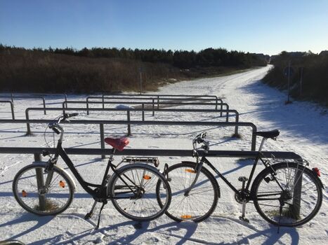 im Winter kann es auch mal ein paar cm Schnee geben