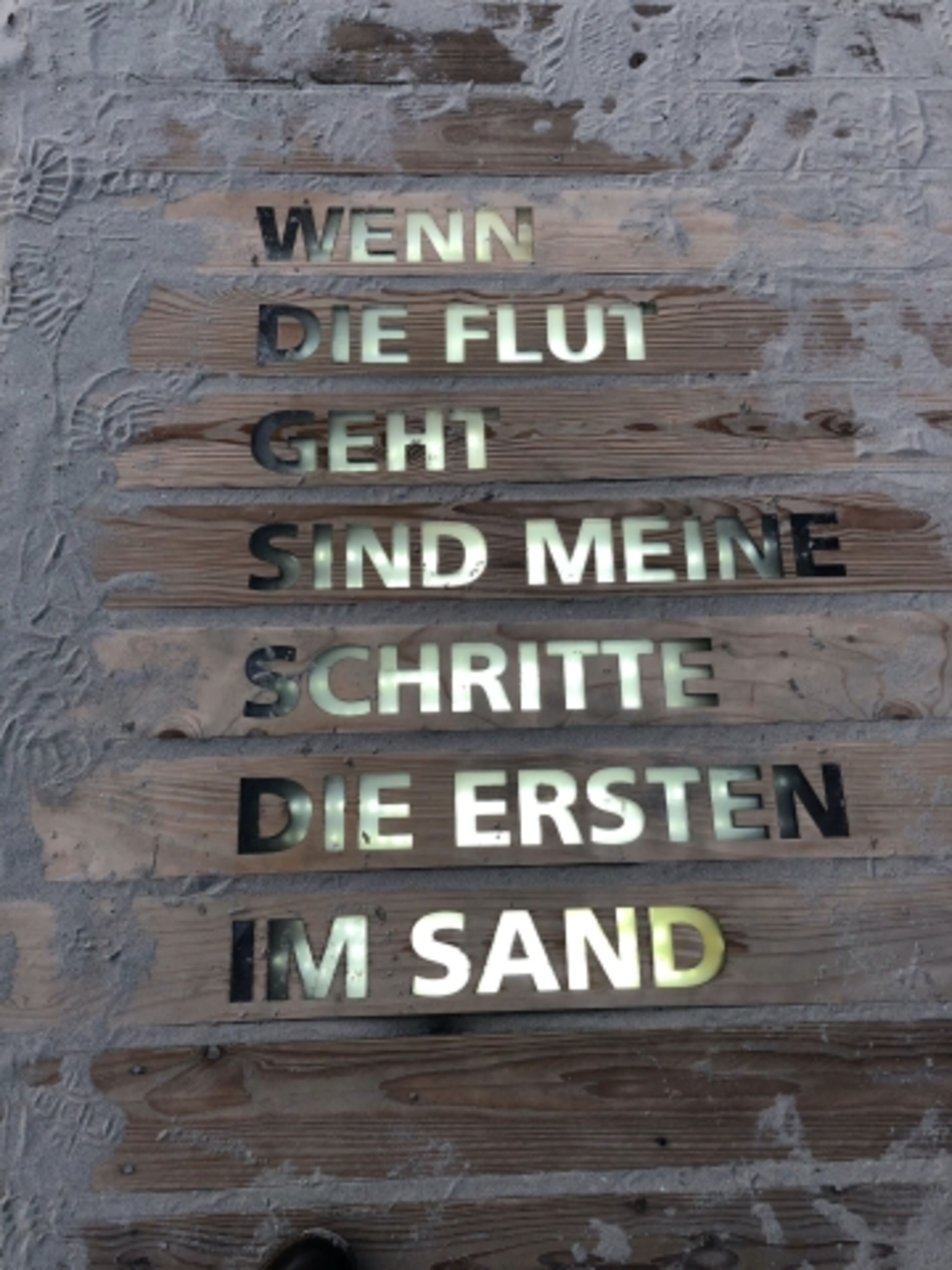 Detail Strandabgang