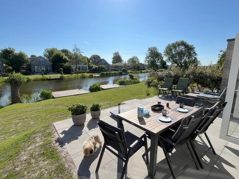 Frühstück auf der Terrasse 